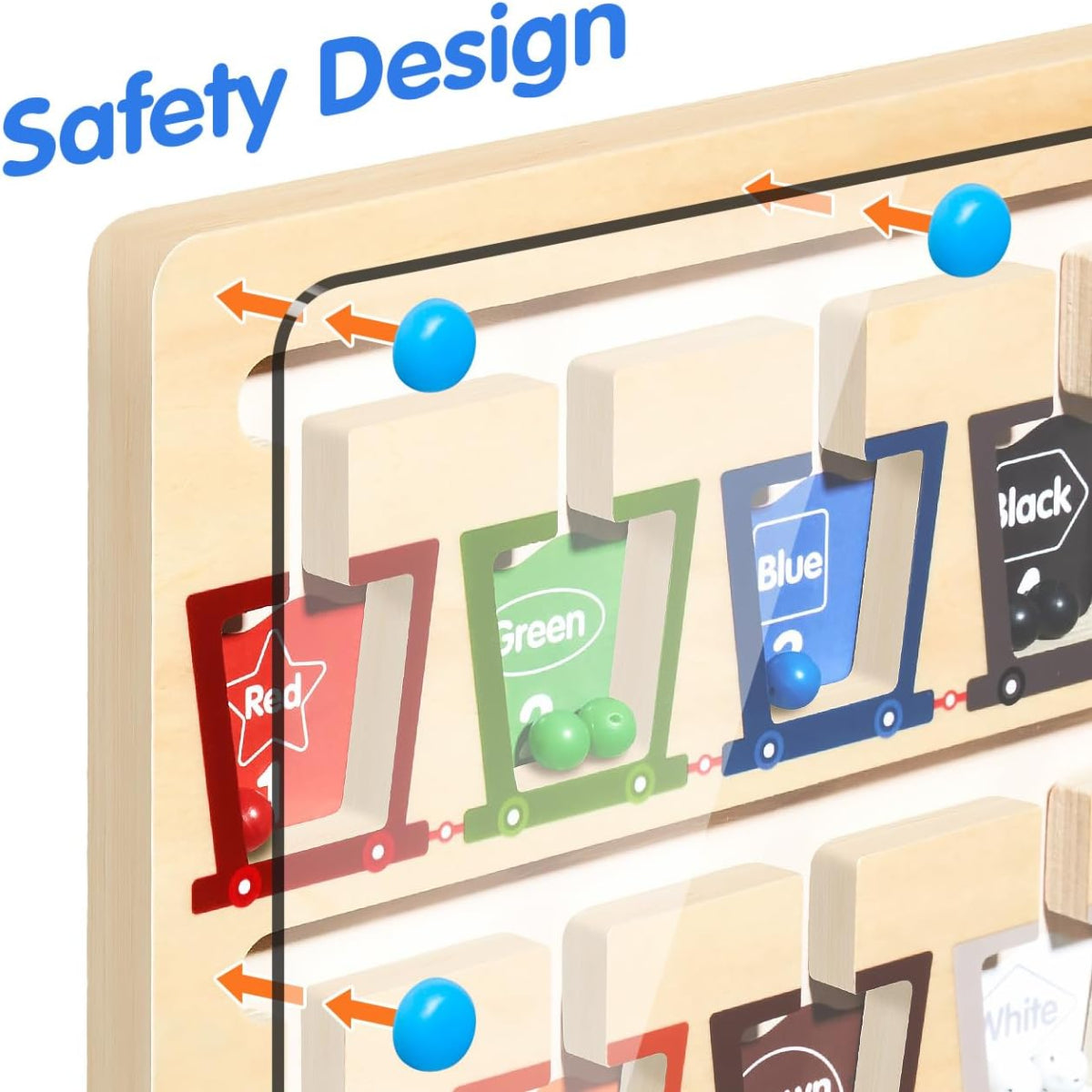 Uczyć się kolorów bawiąc się magnesami