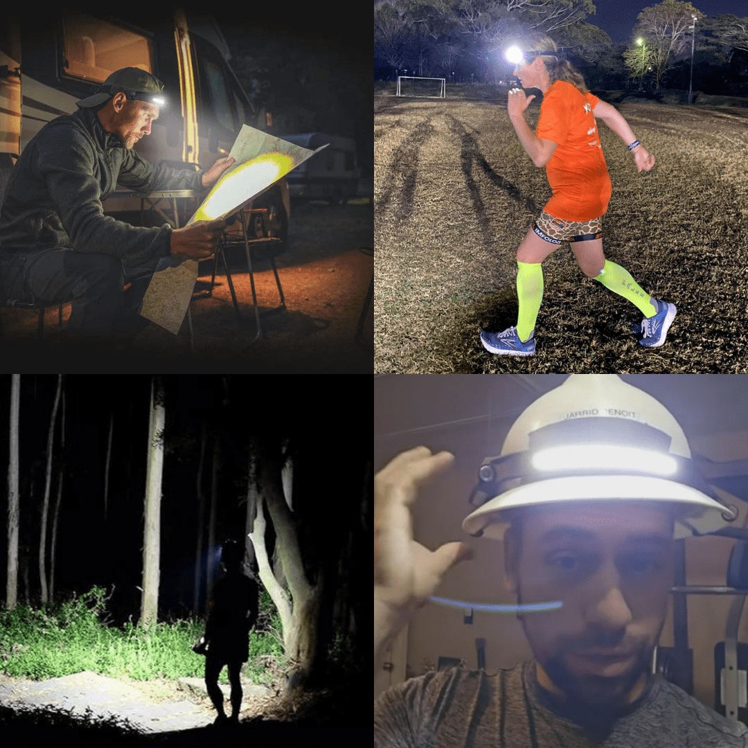 Hovedlygte med stort synsfelt for total udsigt