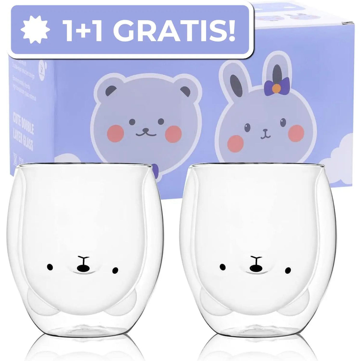 Taza de café en forma de oso - Linda y práctica 