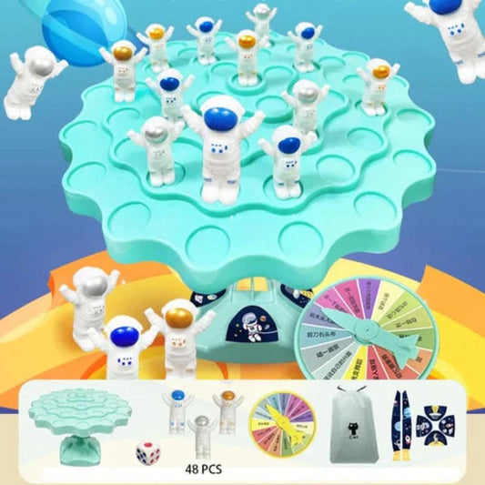 Gioco di equilibrio astronauti per stimolare l’apprendimento 