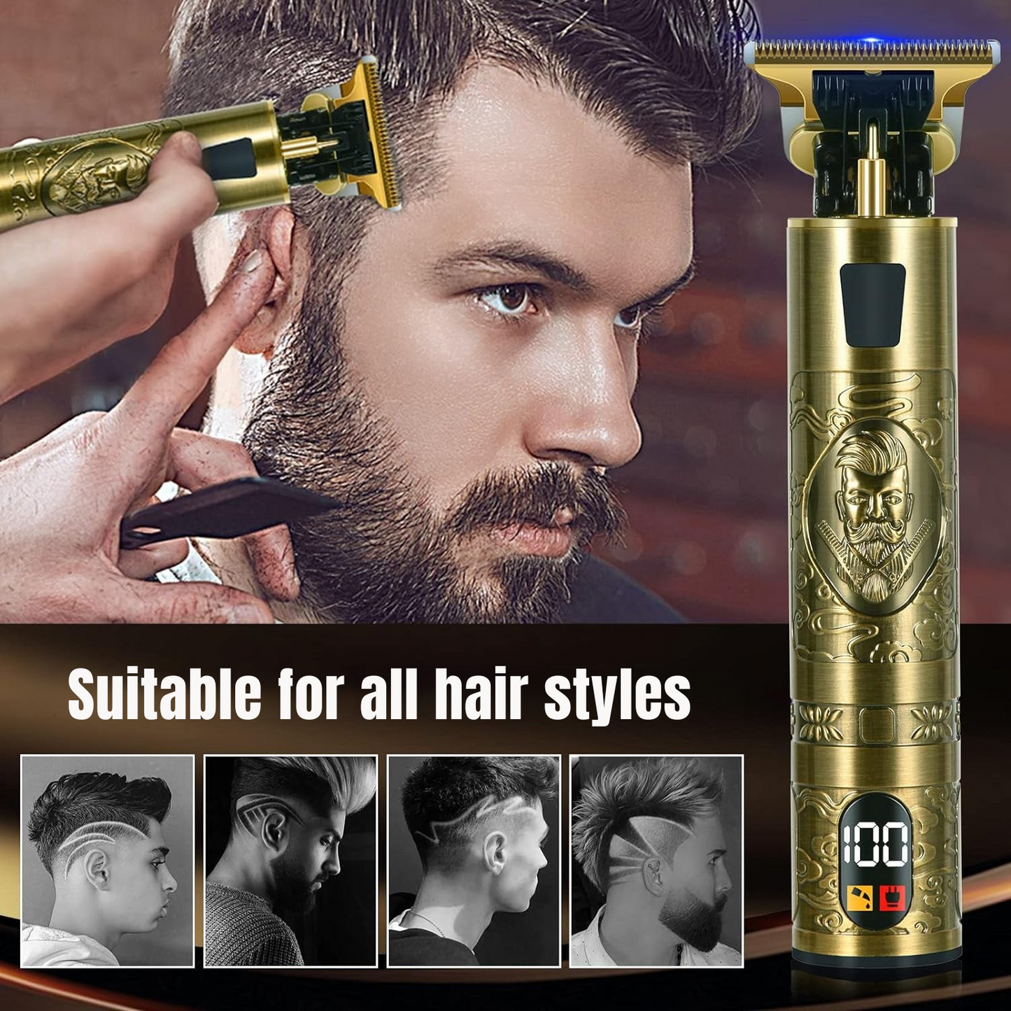 Rasaerba di precisione con schermo digitale integrato 