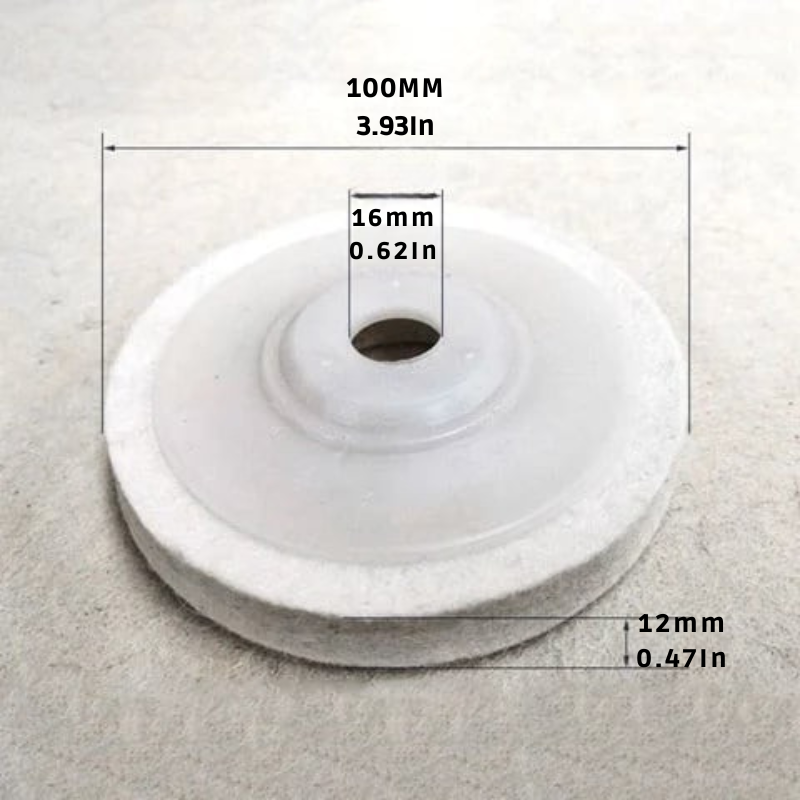 Leštící kotouč z vlny pro zrcadlový finiš (x3) 