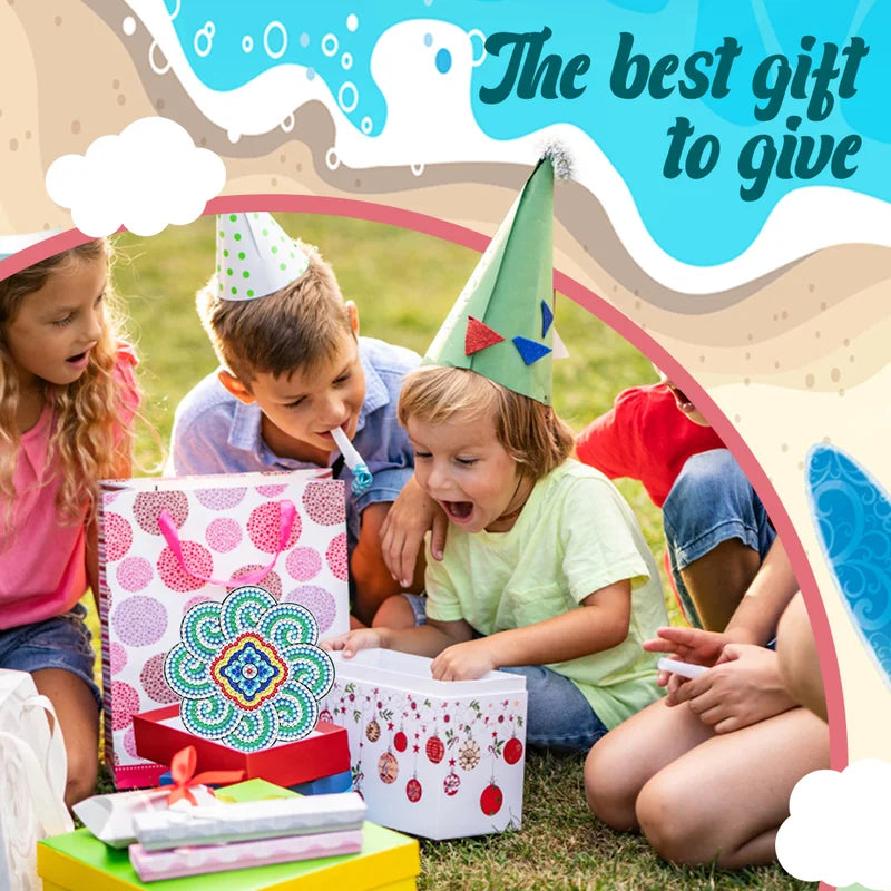 Zestaw podkładek DIY z dżetami 