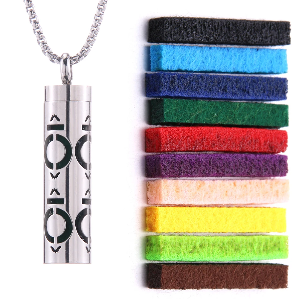 Aromaterapia-kaulakoru vaihdettavilla tyynyillä 