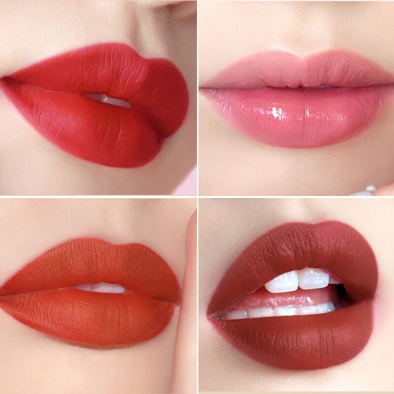 Rossetti opache in cofanetto borsa elegante 