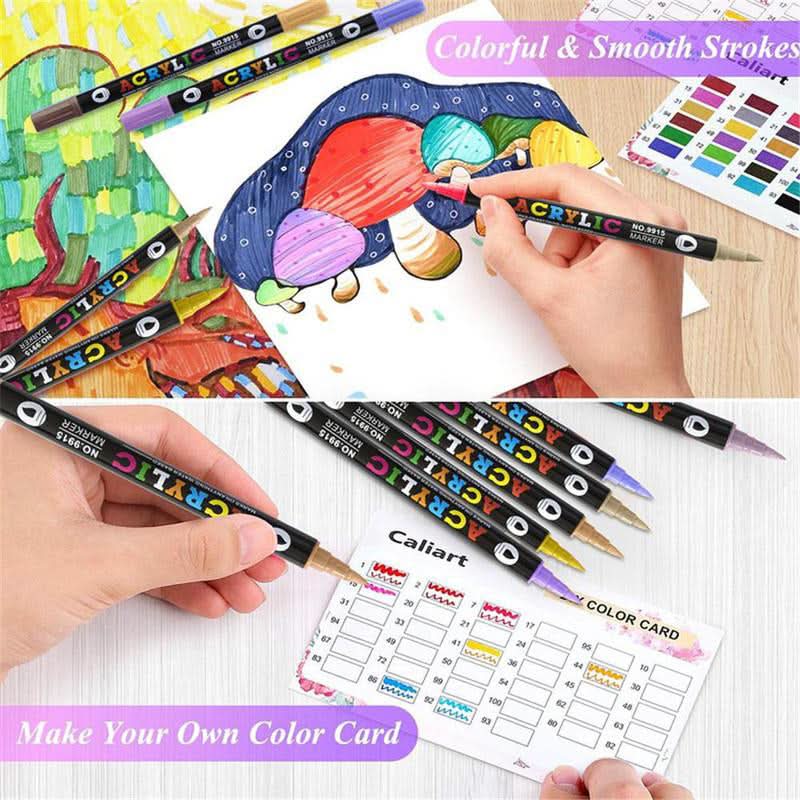 Acrylmalstifte für strahlende Kreationen 