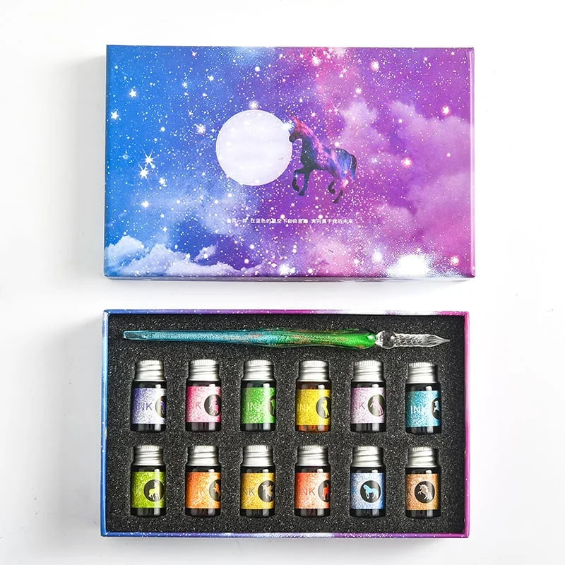 اكتب بأناقة بفضل القلم المغموس في الزجاج 