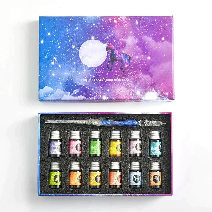 اكتب بأناقة بفضل القلم المغموس في الزجاج 