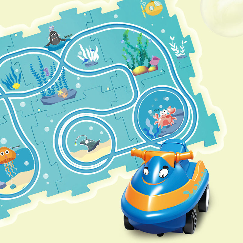 Bildungsspiel mit Elektrofahrzeugen 