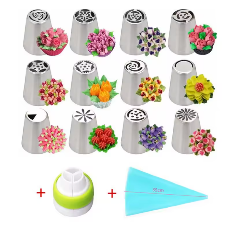 Backdekorationsset - Köstliche und präzise Kreationen 