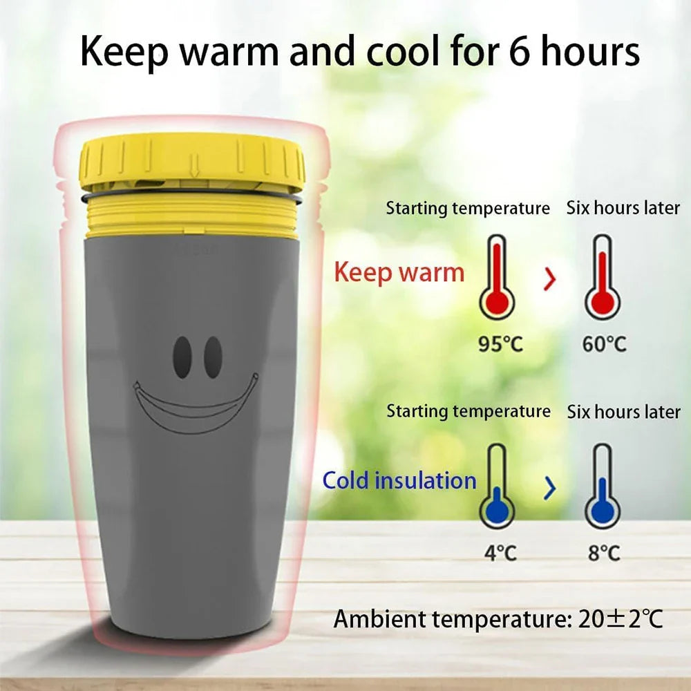 كوب محكم بدون غطاء – اشرب دون أن تسكب 