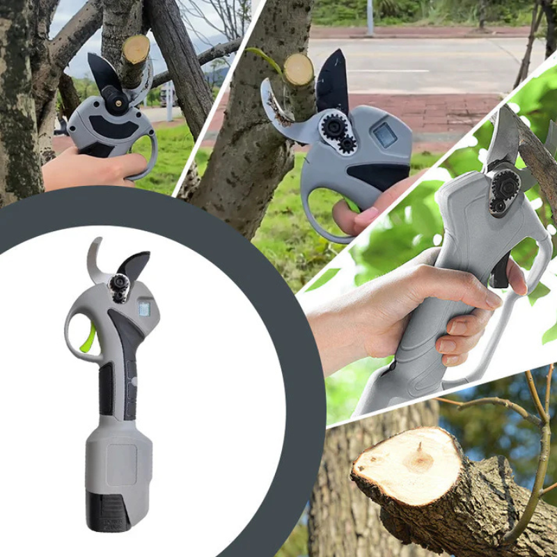 Elektromos metszőolló készlet a fáradság nélküli metszéshez 