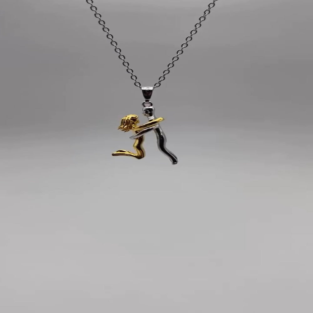 愛とエレガンスを表現する洗練されたネックレス 