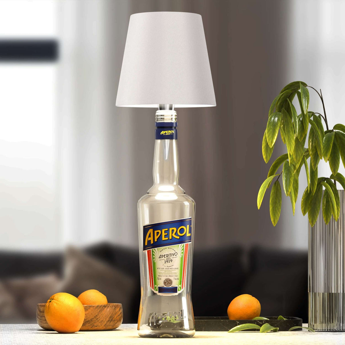 Lampa bezprzewodowa w kształcie butelki – eleganckie i oryginalne oświetlenie 