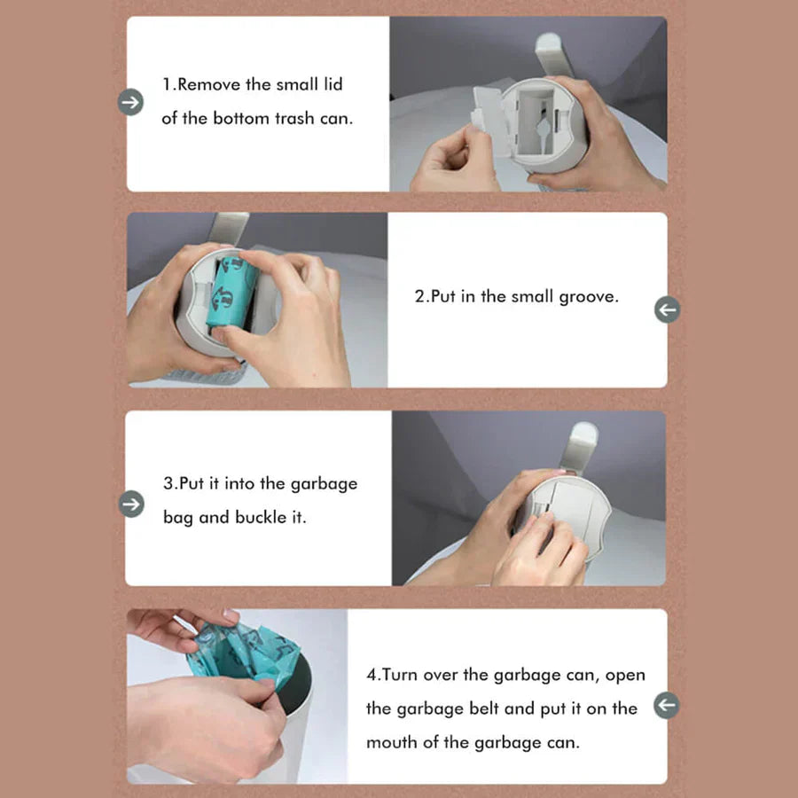 統合された袋付きの便利なトイレ用スコップ 