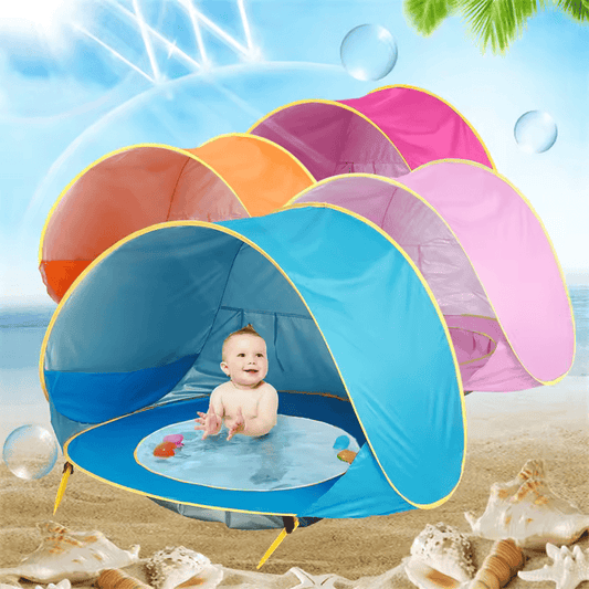 UV protection tent for baby – Optimal protection at the beach 