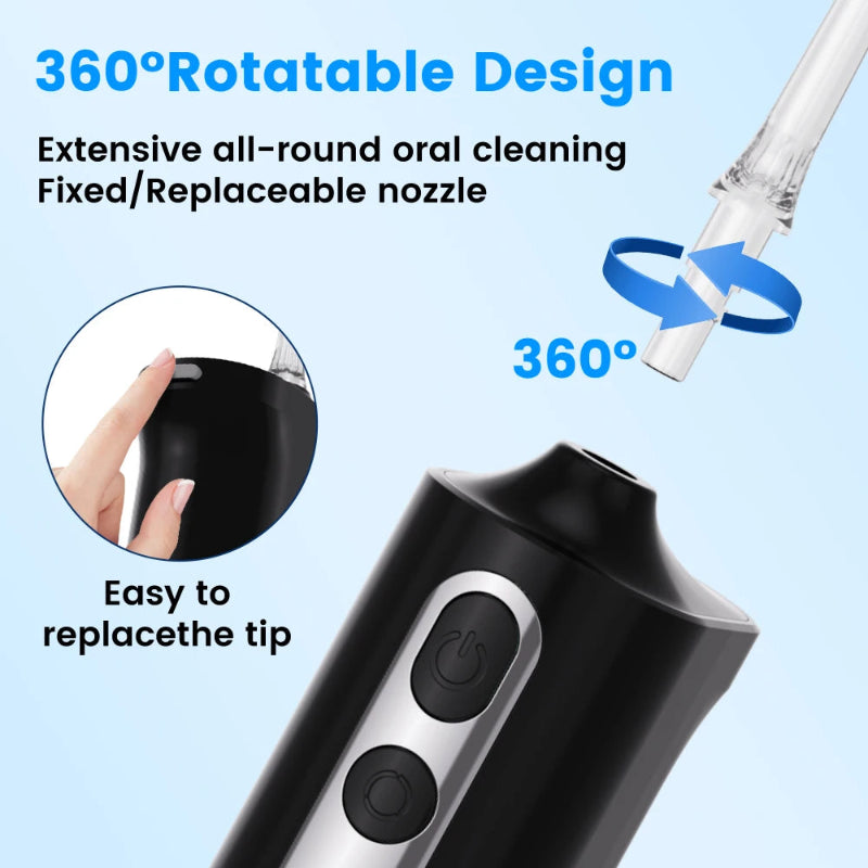 Hydropulse rechargeable pour soins dentaire