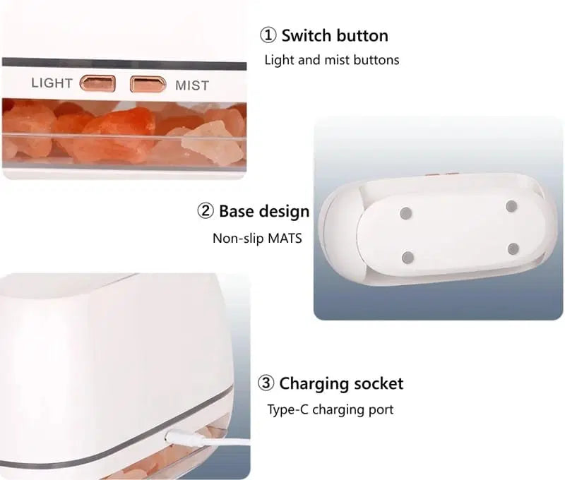 جو مريح مع تأثير النار وضباب مهدئ 