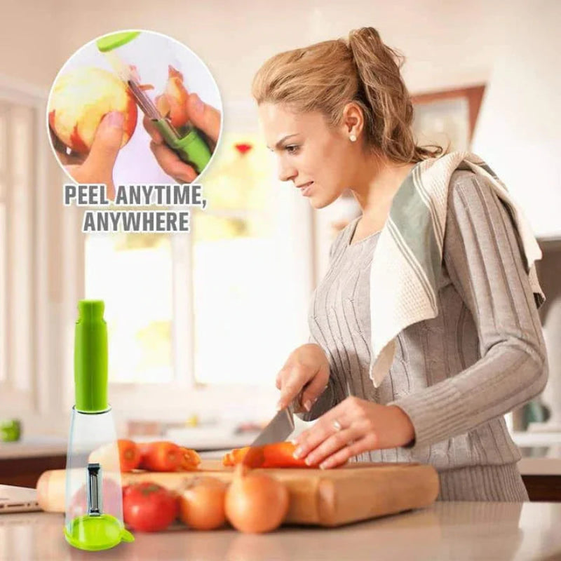 קל לקלף ושמרו על משטח העבודה שלכם נקי 