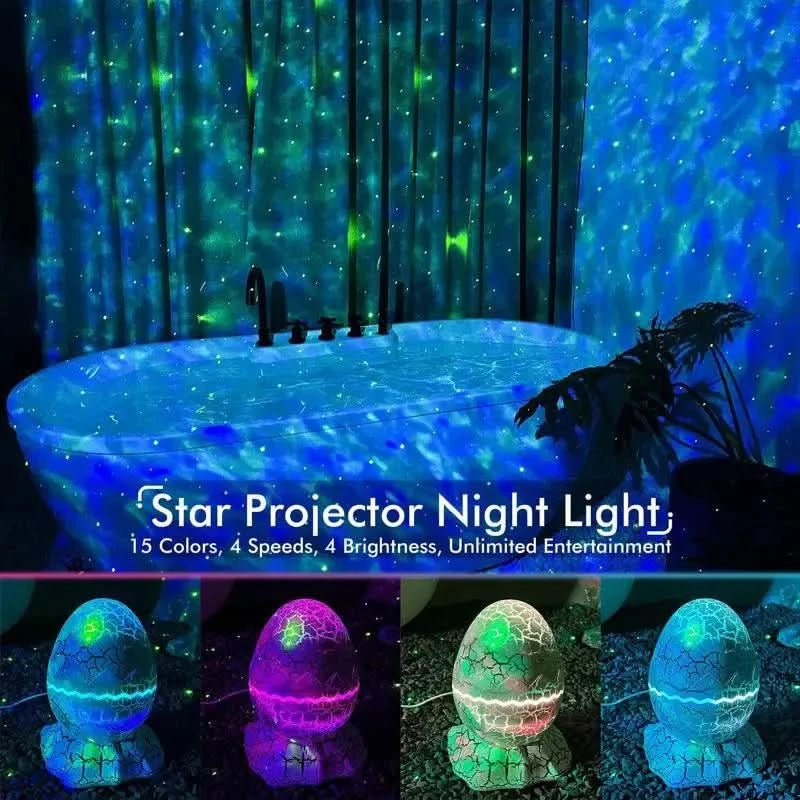 Galaxie projector met muziek en afstandsbediening 
